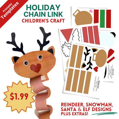 Holiday Chain Link Children's / Toddler Craft