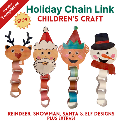 Holiday Chain Link Children's / Toddler Craft