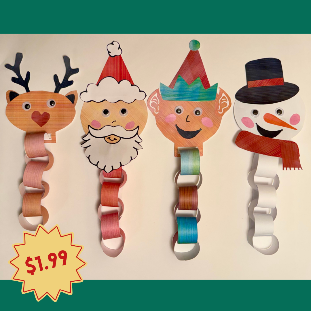 Holiday Chain Link Children's / Toddler Craft